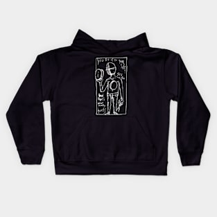 Just Illustrated Lyrics Inverted Kids Hoodie